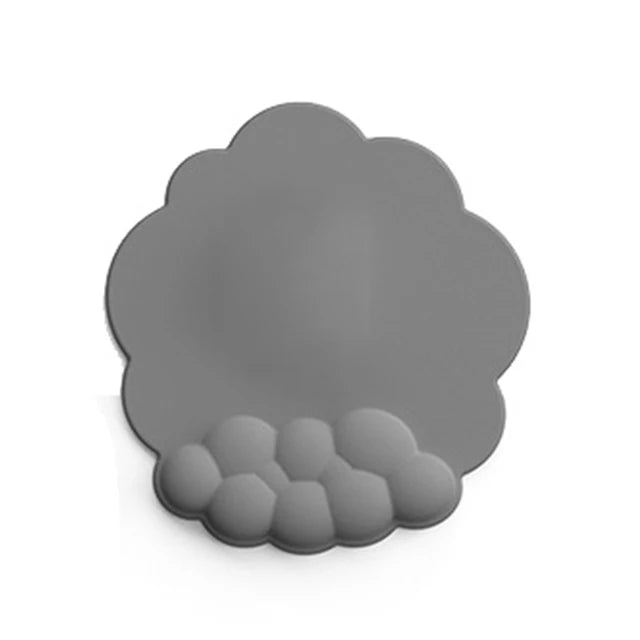 Repose-poignet ergonomique gris anthracite LIVURAX coussin souple pour souris et clavier