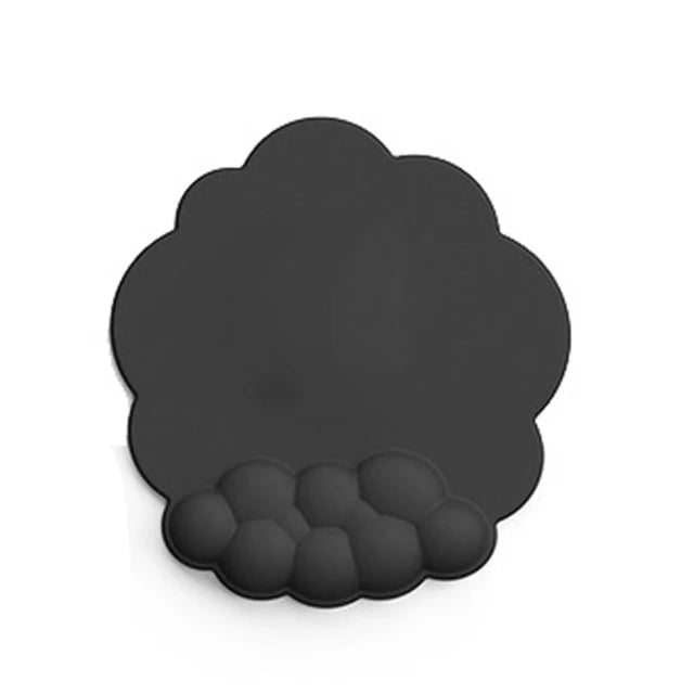 Repose-poignet ergonomique noir LIVURAX coussin souple pour souris et clavier