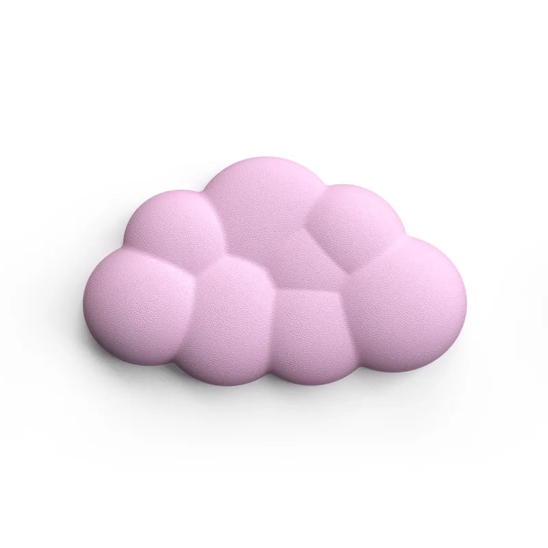Repose-poignet ergonomique rose pastel LIVURAX coussin souple pour souris et clavier