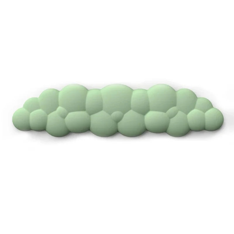 repose-poignet long ergonomique vert pastel LIVURAX coussin souple pour clavier