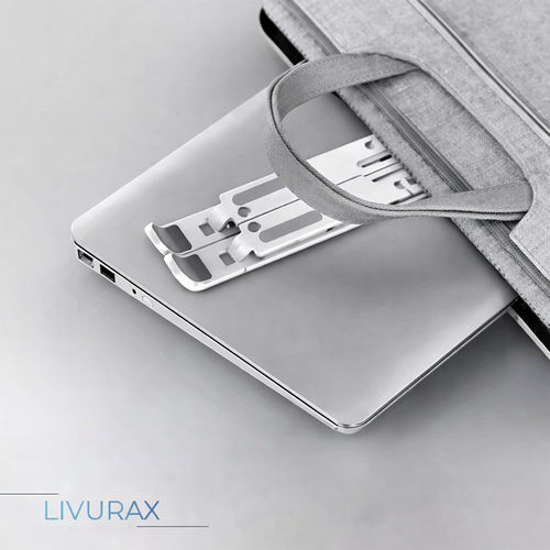 Support PC portable pliable et réglable